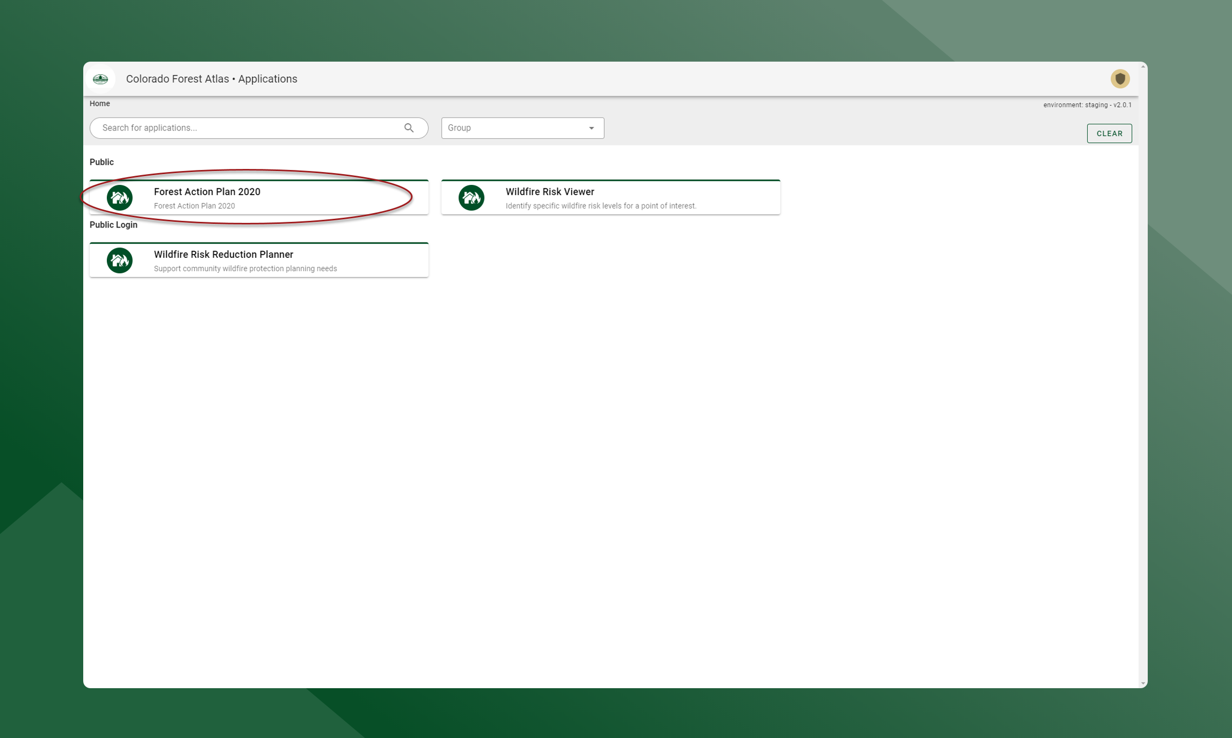 Overview Of Forest Action Plan 2020